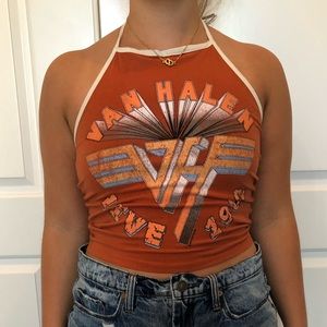 Van Halen Halter Top